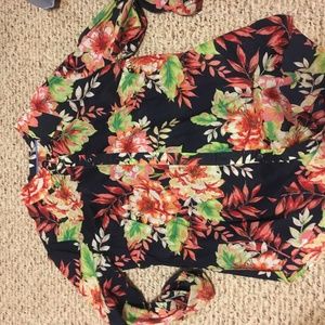 Talbots Flowery Colored Shirt (NEW)